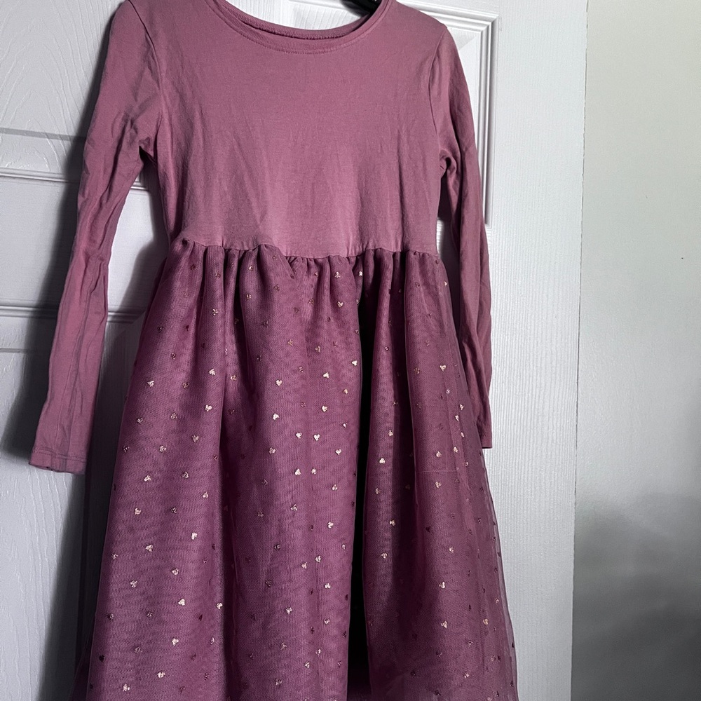 Old Navy Long Sleeve Mauve Dress